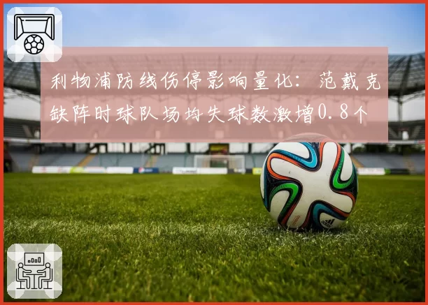 利物浦防线伤停影响量化：范戴克缺阵时球队场均失球数激增0.8个
