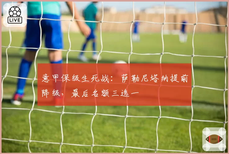意甲保级生死战:萨勒尼塔纳提前降级,最后名额三选一
